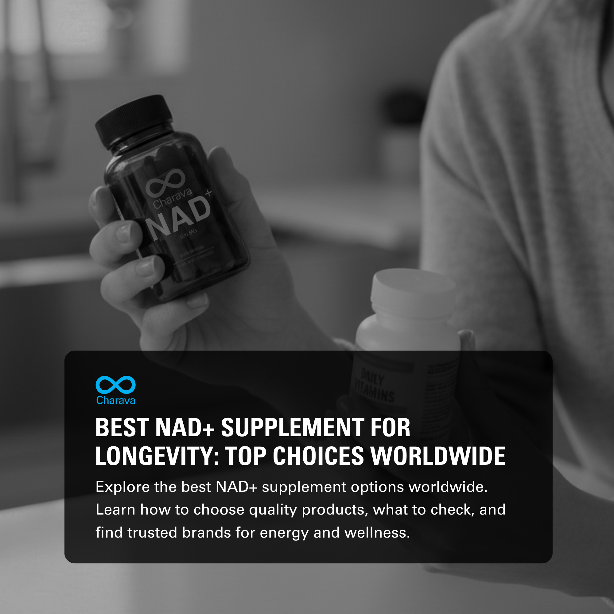 Best NAD+ Supplement for Longevity: Global Guide to Top Choices - Charava Global