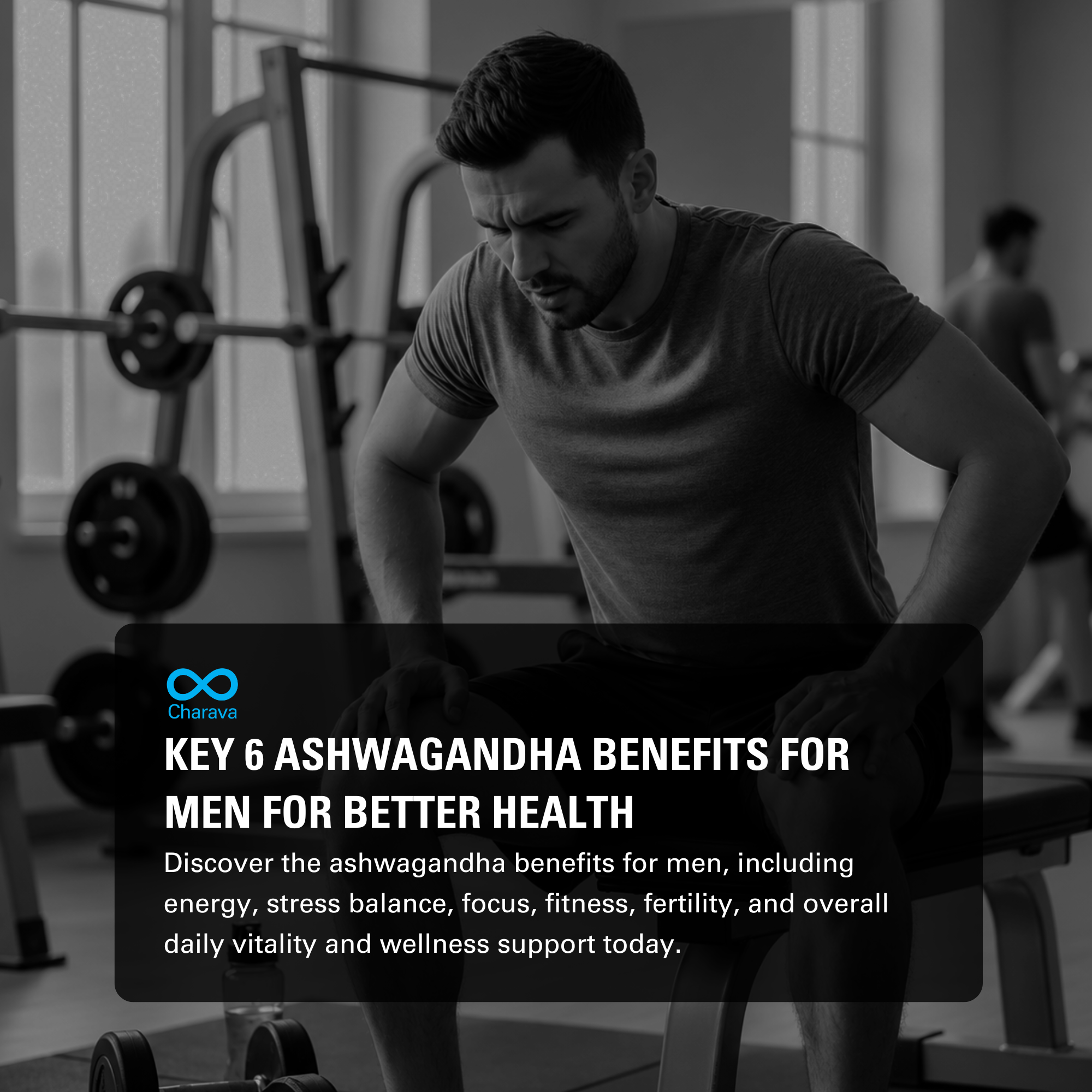 Why Ashwagandha Is Essential for Men’s Health and Daily Performance - Charava Global