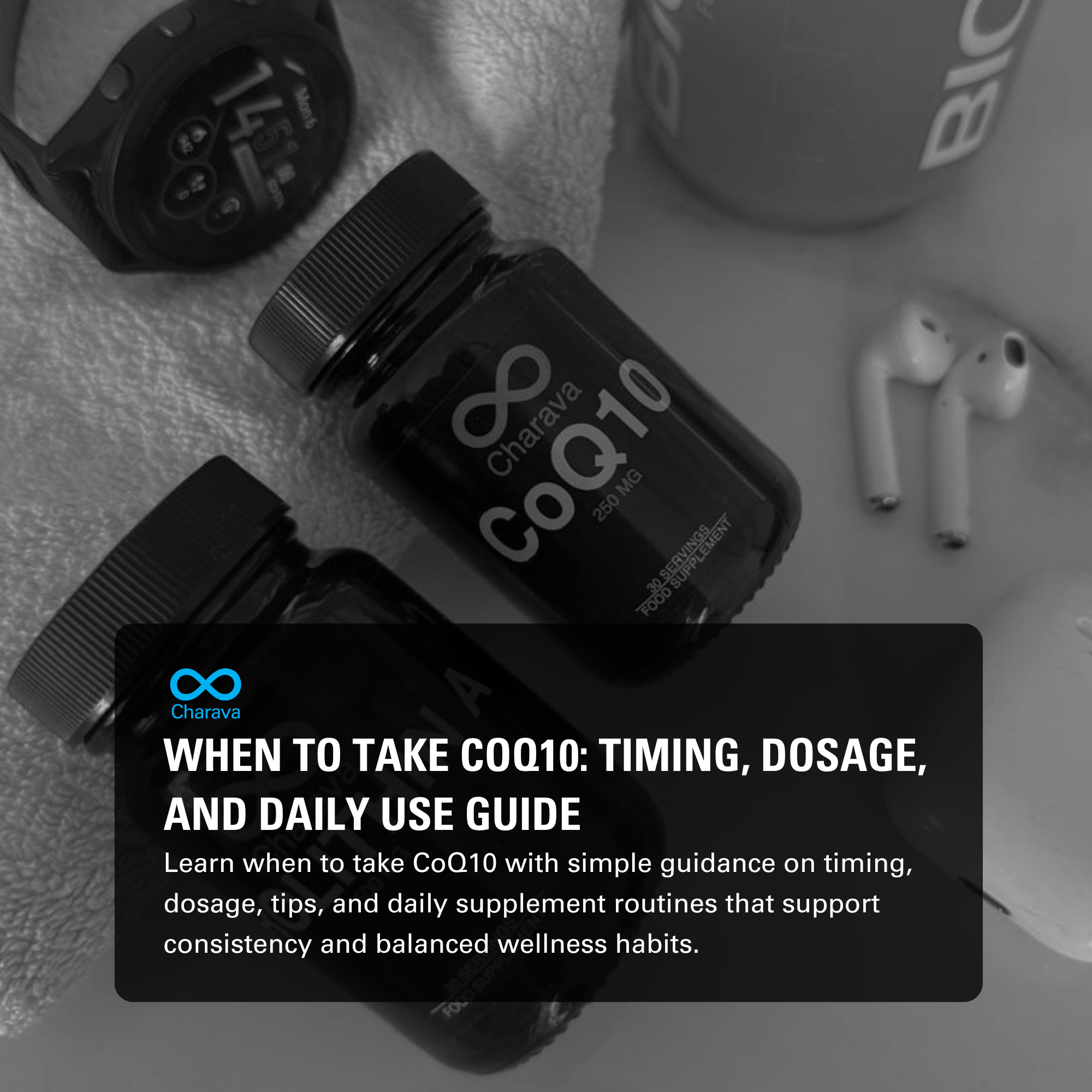 When to Take CoQ10: Complete Timing, Dosage, and Routine Guide - Charava Global