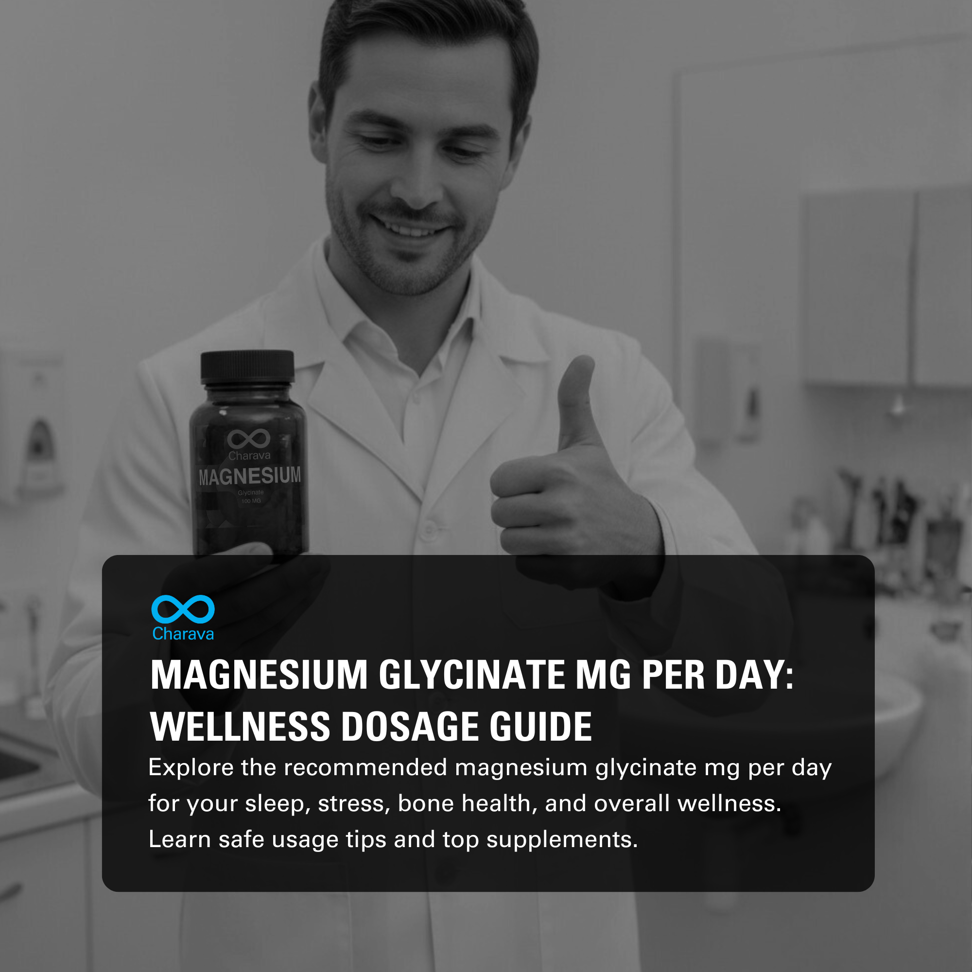 How Much Magnesium Glycinate Mg Per Day Should Adults Take Safely - Charava Global