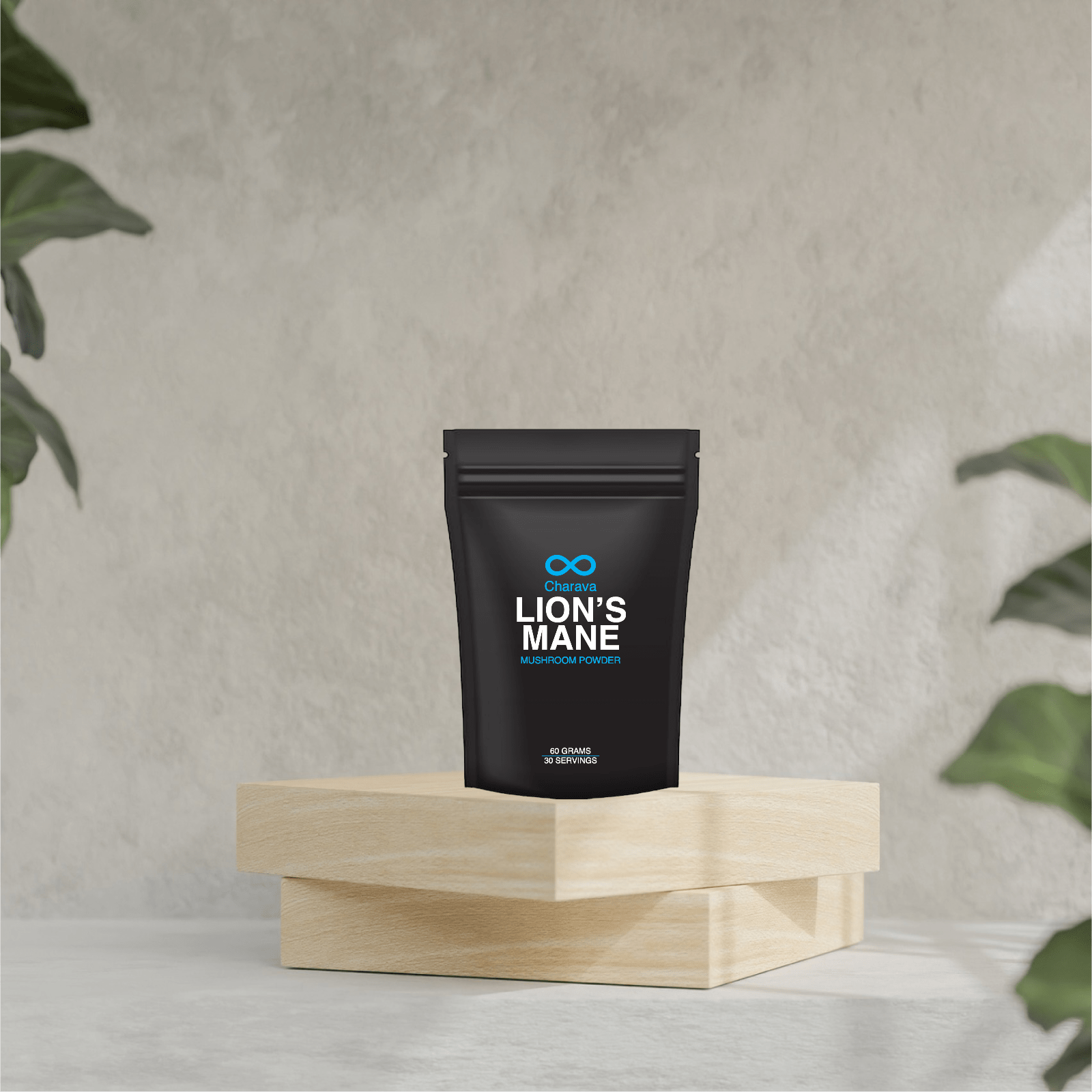 Lion's Mane Mushroom Powder, Lion's Mane Powder - 60 Grams - 30 Servings