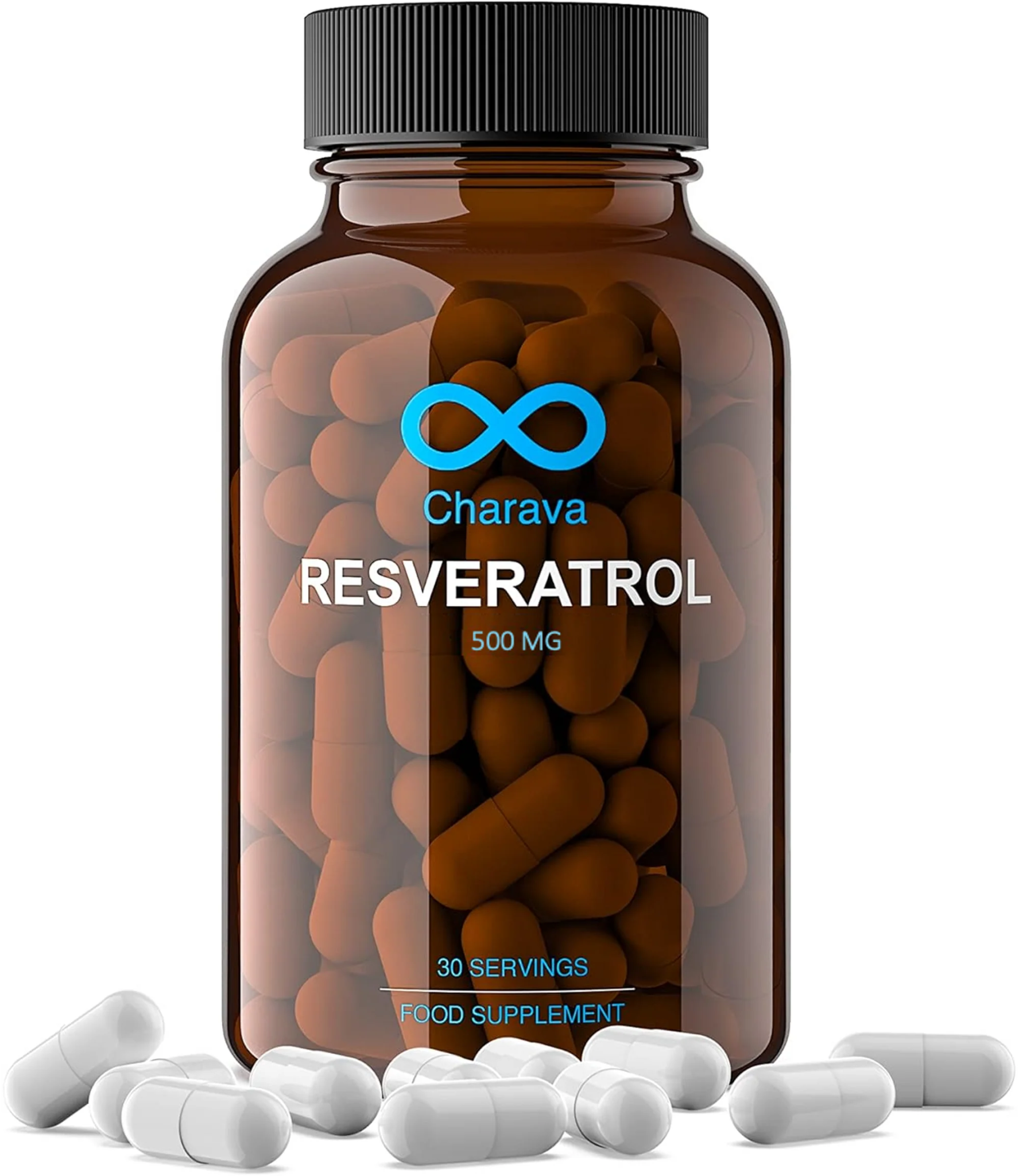 Resveratrol 500mg - Charava UK