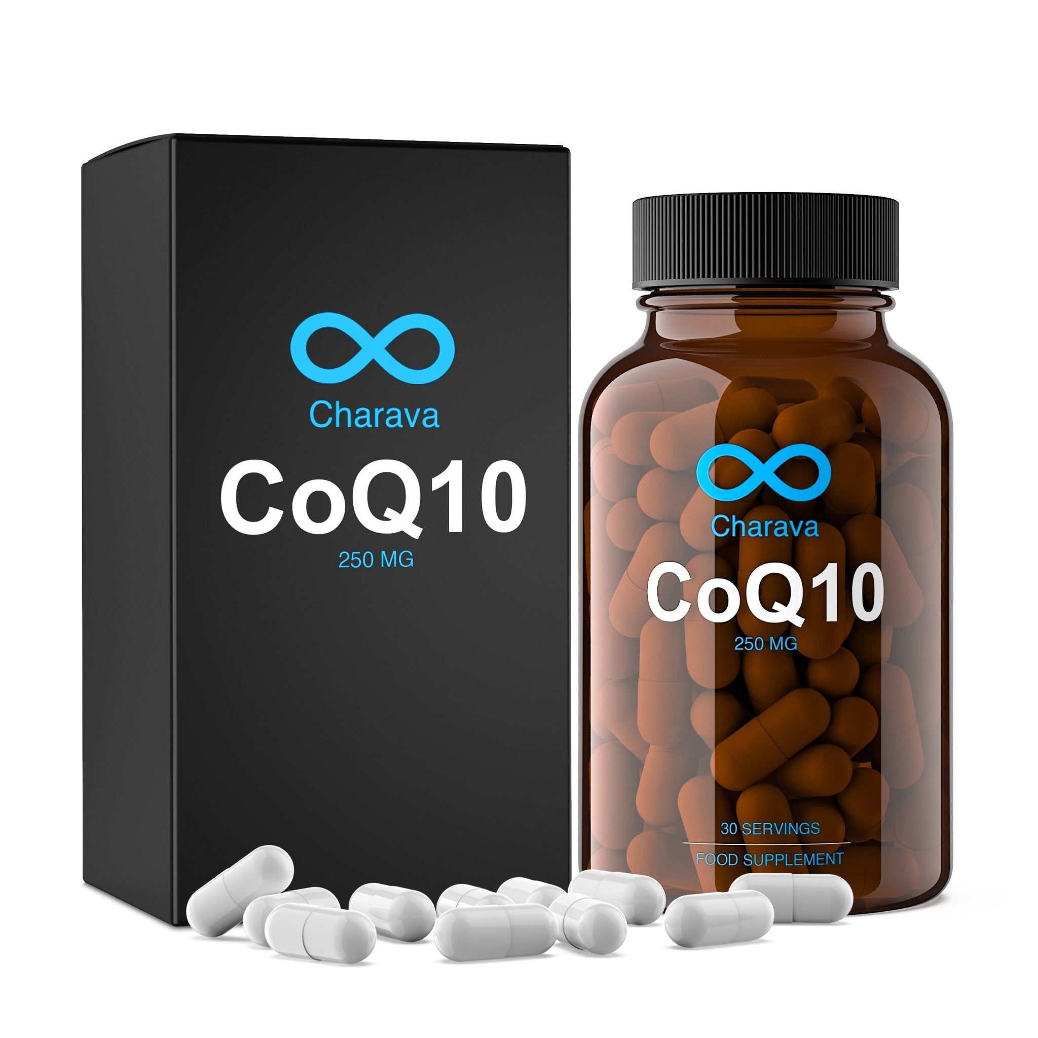 CoQ10 - Ubiquinone Coenzyme Q10 250mg - Charava UK