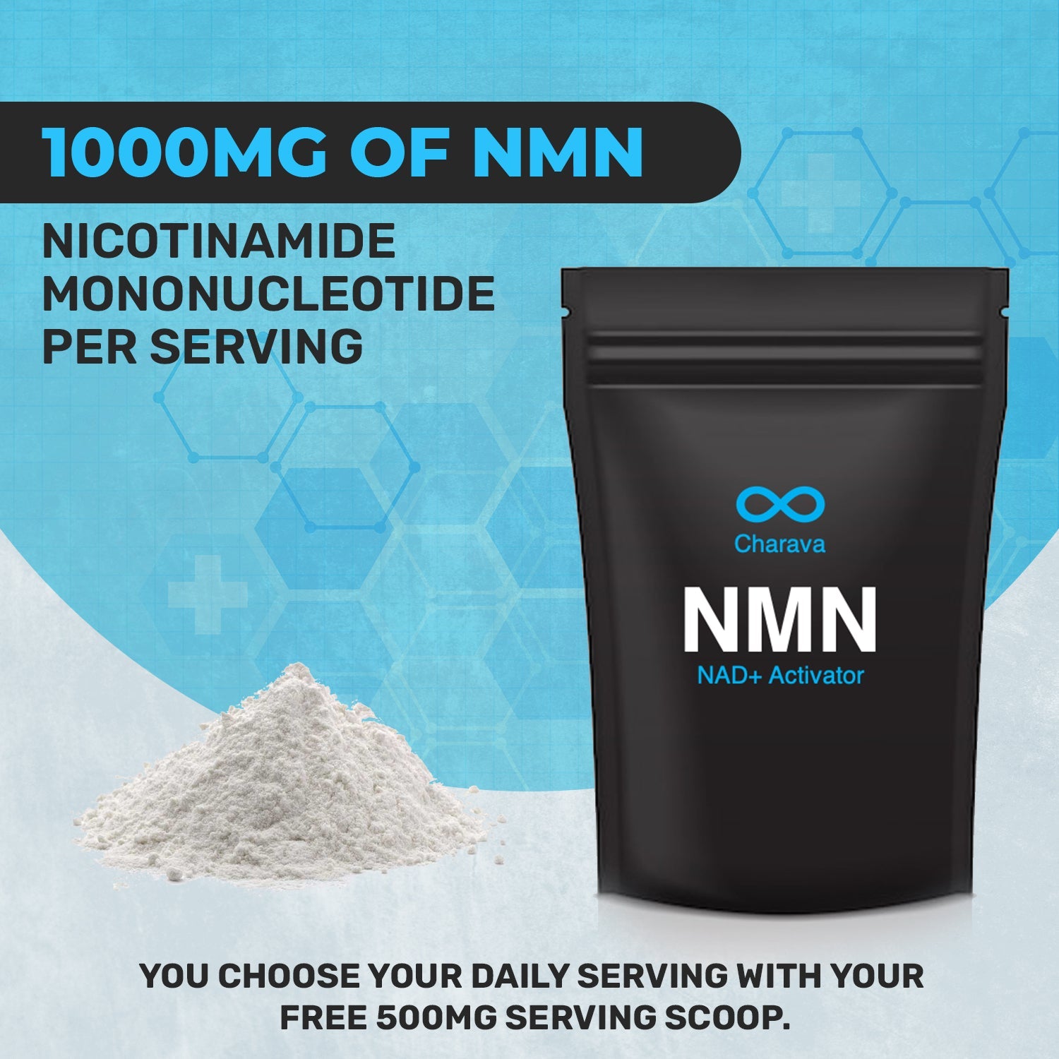 NMN Powder - Charava UK