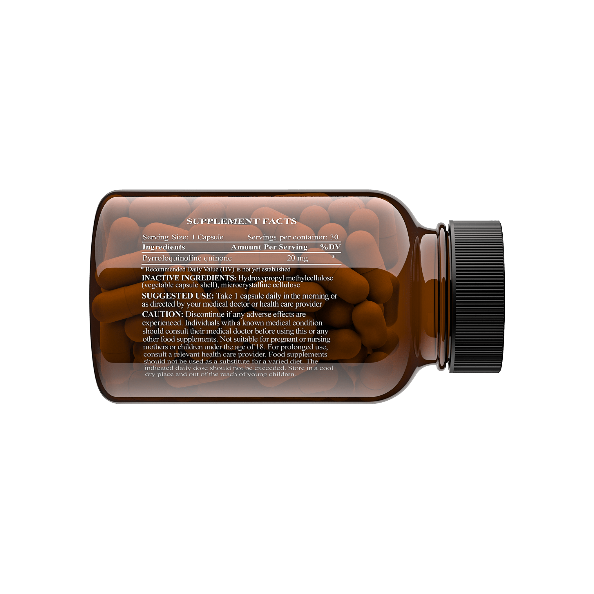 Pyrroloquinoline Quinone Supplements, PQQ 20mg